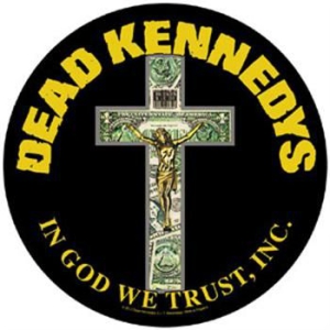 Dead Kennedys - Back Patch In God We Trust i gruppen ÖVRIGT / Merchandise hos Bengans Skivbutik AB (2285832)