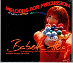 Haag Babette - Melodies For Percussion i gruppen CD / Pop hos Bengans Skivbutik AB (2404025)