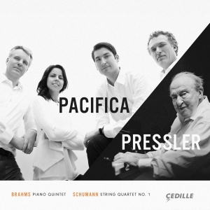 Pacifica Quartet Menahem Pressler - Piano Quintet & String Quartet No. i gruppen Externt_Lager / Naxoslager hos Bengans Skivbutik AB (2405683)