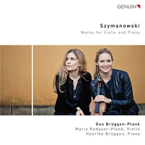 Duo Brüggen-Plank Marie Radauer-Pl - Works For Violin & Piano i gruppen Externt_Lager / Naxoslager hos Bengans Skivbutik AB (2405687)