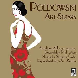 Angelique Zuluaga Gwendolyn Mok A - Poldowski - Art Songs i gruppen Externt_Lager / Naxoslager hos Bengans Skivbutik AB (2430469)