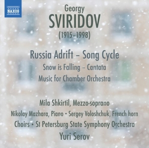 Sviridov Georgy - Russia Adrift Snow Is Falling Mus i gruppen Externt_Lager / Naxoslager hos Bengans Skivbutik AB (2528476)