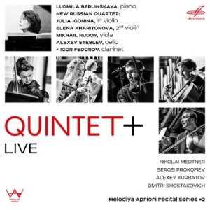 Kurbatov Alexey Medtner Nikolai - Quintet+ i gruppen CD / Klassiskt hos Bengans Skivbutik AB (2728257)