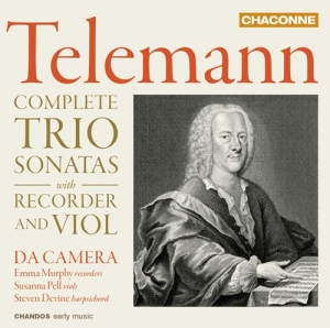 Telemann G P - Complete Trio Sonatas i gruppen Externt_Lager / Naxoslager hos Bengans Skivbutik AB (2728267)