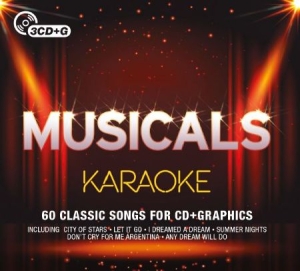Blandade Artister - Musicals Karaoke i gruppen CD / Dans/Techno hos Bengans Skivbutik AB (2813360)