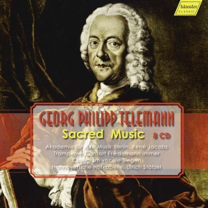 Telemann G P - Sacred Music (8 Cd) i gruppen Externt_Lager / Naxoslager hos Bengans Skivbutik AB (2822331)