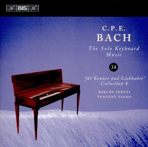 Bach C P E - Solo Keyboard Music, Vol. 34 i gruppen Externt_Lager / Naxoslager hos Bengans Skivbutik AB (2896228)