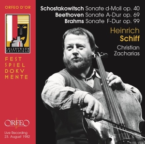 Beethoven Ludwig Van Brahms Joha - Heinrich Schiff Plays Shostakovich, i gruppen Externt_Lager / Naxoslager hos Bengans Skivbutik AB (3028607)