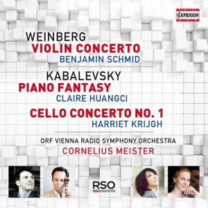 Weinberg Mieczyslaw Kabalevsky D - Russian Concertos i gruppen Externt_Lager / Naxoslager hos Bengans Skivbutik AB (3029855)