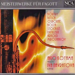 Koyama Akio/ Navratova Iva - Meisterwerke Für Fagott i gruppen CD / Pop hos Bengans Skivbutik AB (3043460)