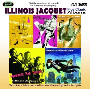 Jacquet Illinois - Five Classic Albums i gruppen ÖVRIGT / Kampanj 6CD 500 hos Bengans Skivbutik AB (3043958)