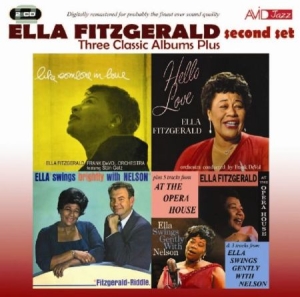 Fitzgerald Ella - Three Classic Albums i gruppen CD / Jazz/Blues hos Bengans Skivbutik AB (3044101)