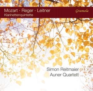 Mozart W A Reger Max Leitner F - Clarinet Quintets i gruppen Externt_Lager / Naxoslager hos Bengans Skivbutik AB (3075243)