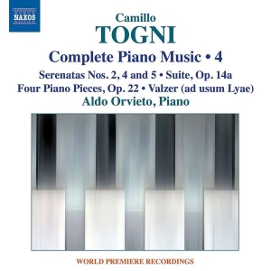 Togni Camillo - Complete Piano Music, Vol. 4 i gruppen Externt_Lager / Naxoslager hos Bengans Skivbutik AB (3075295)