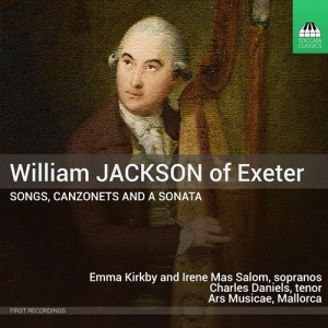 Jackson William Of Exeter - Songs, Canzonets And A Sonata i gruppen Externt_Lager / Naxoslager hos Bengans Skivbutik AB (3097082)