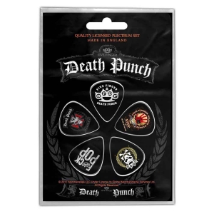 Five Finger Death Punch - Ffdp Plectrum Pack i gruppen MERCHANDISE / Merch / Hårdrock hos Bengans Skivbutik AB (3151353)