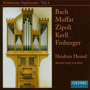 Bach/Muffat/Zipoli - Heidrun Hensel Orgel i gruppen CD / Klassiskt hos Bengans Skivbutik AB (3187329)