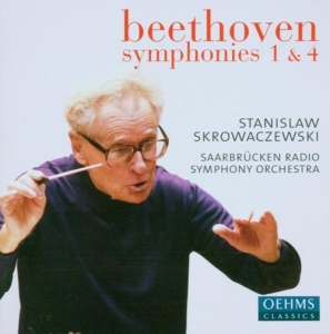 Beethoven - Symphony 1 & 4 i gruppen Externt_Lager / Naxoslager hos Bengans Skivbutik AB (3187496)