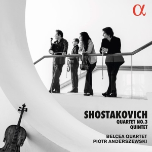 Shostakovich Dmitri - Quartet No.3 & Quintet i gruppen Externt_Lager / Naxoslager hos Bengans Skivbutik AB (3208395)