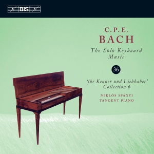 Bach C P E - Solo Keyboard Music, Vol. 36 i gruppen Externt_Lager / Naxoslager hos Bengans Skivbutik AB (3212128)
