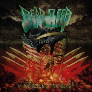 Dead Sleep - In The Belly Of The Beast (Red Viny i gruppen VINYL / Hårdrock/ Heavy metal hos Bengans Skivbutik AB (3224960)