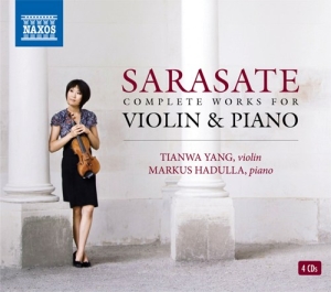 Sarasate Pablo De - Complete Works For Violin And Piano i gruppen Externt_Lager / Naxoslager hos Bengans Skivbutik AB (3231076)