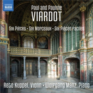 Viardot Paul & Pauline - Works For Violin And Piano i gruppen Externt_Lager / Naxoslager hos Bengans Skivbutik AB (3231113)