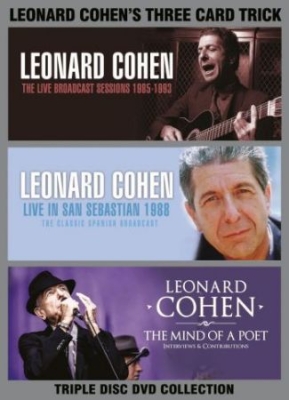 Cohen Leonard - Three Card Trick (3 Dvd) Documentar i gruppen ÖVRIGT / Musik-DVD & Bluray hos Bengans Skivbutik AB (3262056)