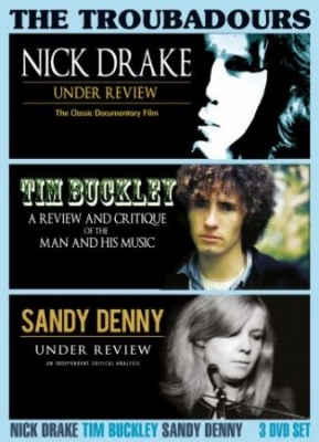 Drake Nick Buckley Tim Denny Sand - Troubadours The (3 Dvd) i gruppen ÖVRIGT / Musik-DVD & Bluray hos Bengans Skivbutik AB (3320469)