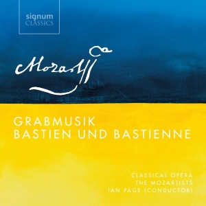 Mozart W A - Grabmusik Bastien Und Bastienne i gruppen Externt_Lager / Naxoslager hos Bengans Skivbutik AB (3320518)