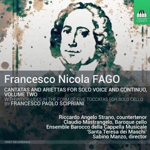 Fago F N - Cantatas For Solo Voice And Continu i gruppen Externt_Lager / Naxoslager hos Bengans Skivbutik AB (3460871)