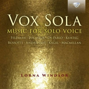 Blandade Artister - Vox Sola: Music For Solo Voice i gruppen CD / Klassiskt hos Bengans Skivbutik AB (3474119)