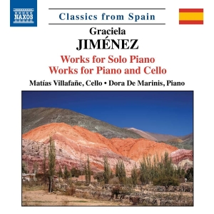 Jiménez Graciela - Works For Solo Piano Works For Pia i gruppen Externt_Lager / Naxoslager hos Bengans Skivbutik AB (3474133)