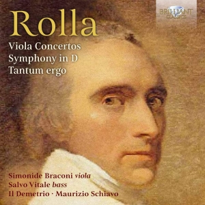 Rolla Alessandro - Viola Concertos Symphony In D Tan i gruppen Externt_Lager / Naxoslager hos Bengans Skivbutik AB (3509797)