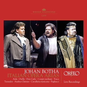 Various - Johan Botha - Italian Opera Arias i gruppen Externt_Lager / Naxoslager hos Bengans Skivbutik AB (3552116)