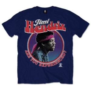 Jimi Hendrix - JIMI HENDRIX MEN'S TEE: ARE YOU EXPERIENCED? i gruppen MERCH / Test-Tshirts hos Bengans Skivbutik AB (3595860r)