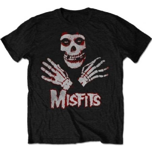 Misfits - THE MISFITS MEN'S TEE: HANDS i gruppen MERCH / T-Shirt / Sommar T-shirt 23 hos Bengans Skivbutik AB (3595948r)