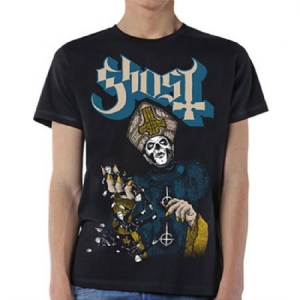 Ghost - GHOST MEN'S TEE: PAPA OF THE WORLD i gruppen MERCH / T-Shirt / Sommar T-shirt 23 hos Bengans Skivbutik AB (3595964r)