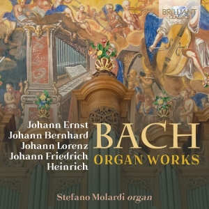 Johann Bernhard Bach Heinrich Bach - Bach Family: Organ Works i gruppen Externt_Lager / Naxoslager hos Bengans Skivbutik AB (3597433)