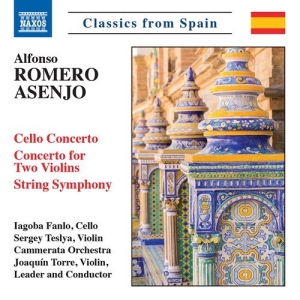 Romero Asenjo Alfonso - Cello Concerto Concerto For 2 Viol i gruppen Externt_Lager / Naxoslager hos Bengans Skivbutik AB (3599222)