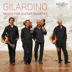 Gilardino Angelo - Music For Guitar Quartet i gruppen Externt_Lager / Naxoslager hos Bengans Skivbutik AB (3637463)