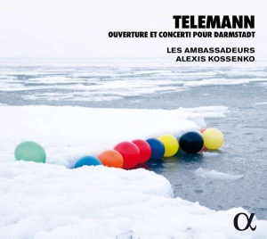 Telemann G P - Darmstad Overtures And Concertos i gruppen Externt_Lager / Naxoslager hos Bengans Skivbutik AB (3651154)