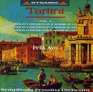 Tartini - Violin Concertos Vol 2 i gruppen Externt_Lager / Naxoslager hos Bengans Skivbutik AB (3662169)