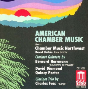 Diamond David Ives Charles Herman - American Chamber Music i gruppen Externt_Lager / Naxoslager hos Bengans Skivbutik AB (3677402)