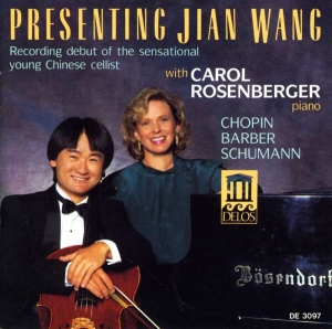 Chopin Frederic Schumann Robert B - Presenting Jian Wang i gruppen Externt_Lager / Naxoslager hos Bengans Skivbutik AB (3677405)