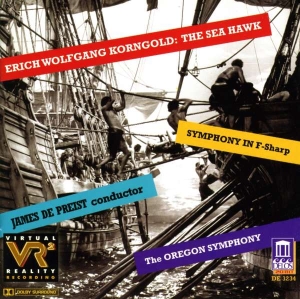 Korngold Erich - The Sea Hawk Symphony In F-Sharp i gruppen Externt_Lager / Naxoslager hos Bengans Skivbutik AB (3677489)