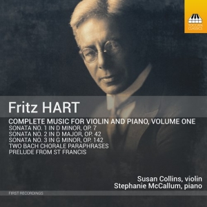 Hart Fritz - Complete Music For Violin And Piano i gruppen Externt_Lager / Naxoslager hos Bengans Skivbutik AB (3703890)