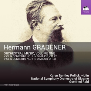 Grädener Hermann - Orchestral Music, Vol. 1: Violin Co i gruppen Externt_Lager / Naxoslager hos Bengans Skivbutik AB (3703892)