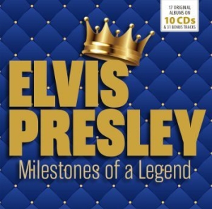 Presley Elvis - Milestones Of A Legend i gruppen CD / Rock hos Bengans Skivbutik AB (3704685)