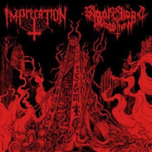 Imprecation / Black Blood Invocatio - Diabolical Flames Of The Ascended P i gruppen Hårdrock/ Heavy metal hos Bengans Skivbutik AB (3717807)